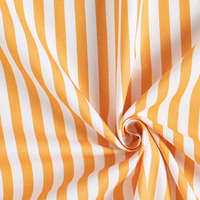 tessuto arredo mezzo panama righe longitudinali – arancio chiaro/bianco,  image number 3