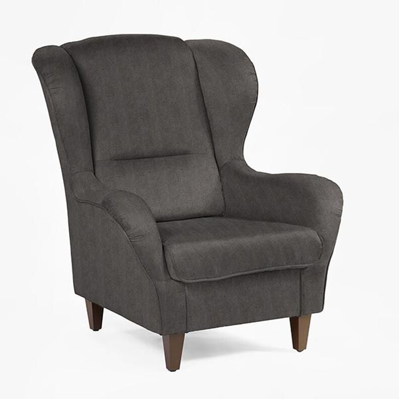 tessuto da tappezzeria similpelle – nero,  image number 5