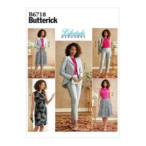 blazer/top/pantalone/abito /gonna , Butterick 6718 | 40-48, 