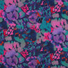 satin di cotone Presence Charcole stampa digitale | Nerida Hansen – blu notte/lavanda,  thumbnail number 1