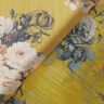 Quadro floreale plissettato in chiffon – oliva giallastro,  thumbnail number 4