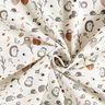 popeline di cotone Riccio sul sentiero – bianco lana,  thumbnail number 3