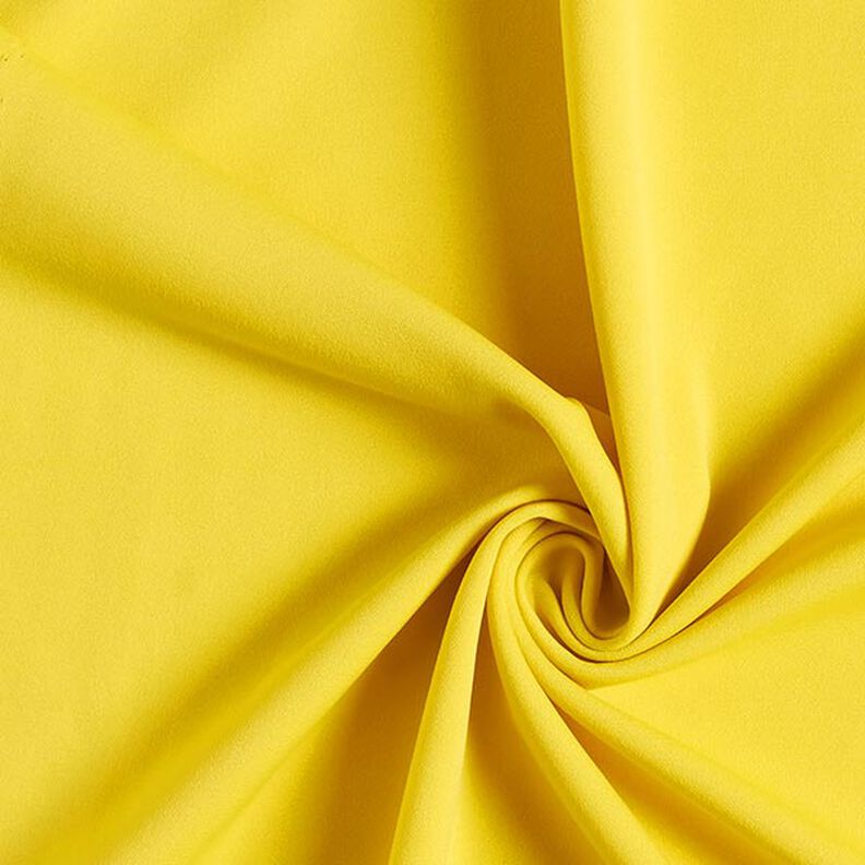 scuba-crêpe leggero – giallo,  image number 1