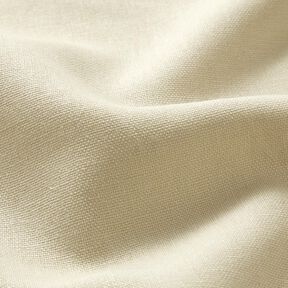 Tessuto in puro lino pesante tinta unita &ndash; beige chiaro | Resto 100cm, 
