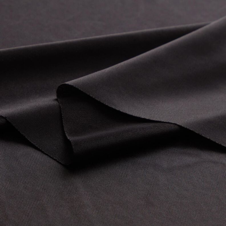 fodera a maglia charmeuse tinta unita – nero,  image number 4