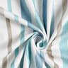 tessuto arredo mezzo panama, righe acquerello – bianco/blu,  thumbnail number 3