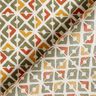Crêpe di viscosa con losanghe retrò – beige/cachi,  thumbnail number 4
