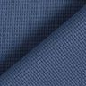 jersey di cotone, nido d’ape mini, tinta unita – colore blu jeans,  thumbnail number 4