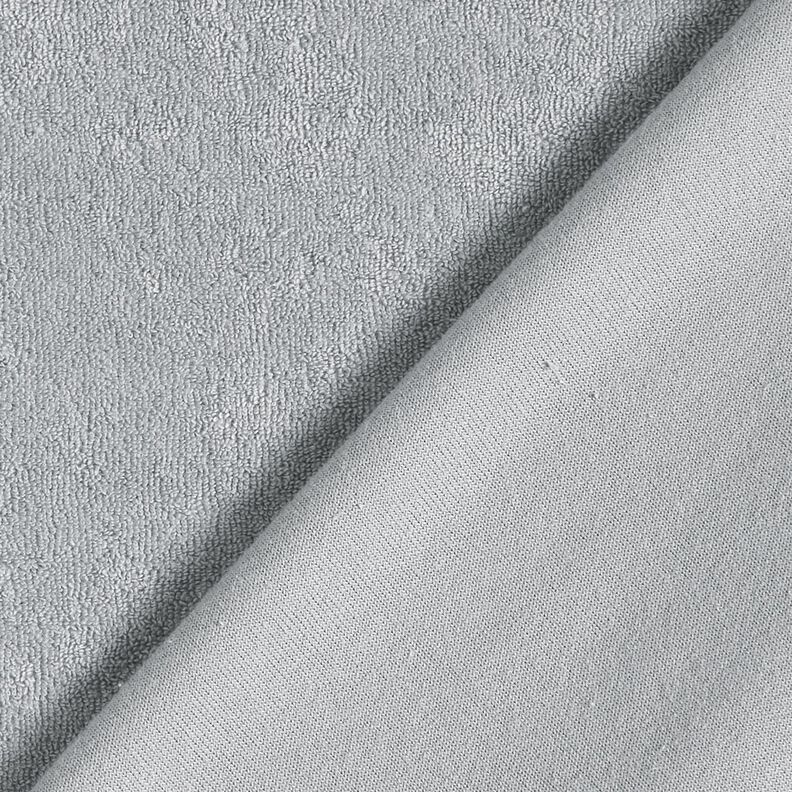 tessuto in spugna stretch tinta unita – grigio,  image number 3