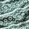 tessuto in cotone popeline Motivo norvegese – verde abete,  thumbnail number 2