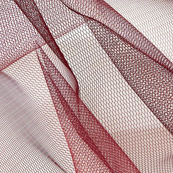 Sottoveste in tulle – rosso Bordeaux, image number 2