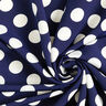 tessuto increspato pois [2,5 cm] – blu marino,  thumbnail number 3