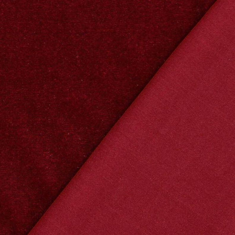 Velluto stretch rosso carminio,  image number 3