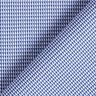 tessuto per camicie, piccoli triangoli – bianco/blu marino,  thumbnail number 4