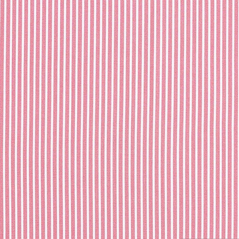 popeline di cotone strisce – rosa/bianco,  image number 1