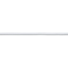 Cordoncino elastico [Ø 3 mm] – bianco, 