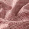 Misto cotone Principe di Galles – bianco/rosso borgogna,  thumbnail number 2
