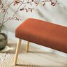 tessuto da tappezzeria fine mélange – terracotta,  thumbnail number 6