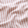 mussolina / tessuto doppio increspato double face Righe – rosa anticato/bianco,  thumbnail number 2