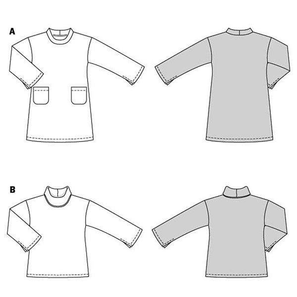 abito / maglietta taglie comode | Burda 5866 | 44-54,  image number 8