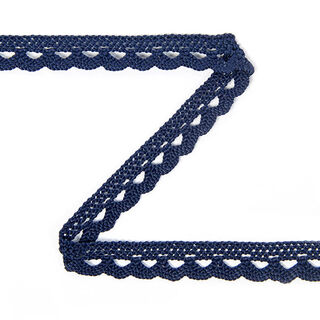 Pizzo a tombolo (10 mm) 13 – blu marino, 