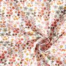 tessuto in cotone cretonne fiori in filigrana – arancione/bianco,  thumbnail number 3