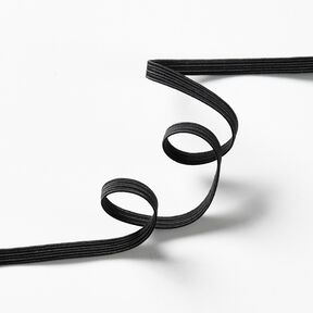 Nastro elasticizzato [10 m | 5 mm] – nero, 