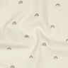 GOTS popeline di cotone Piccoli arcobaleni | Poppy Fabrics – naturale/marrone capriolo,  thumbnail number 2