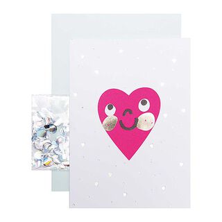 DIY CARD HELLO BABY, CUORE | RICO DESIGN, 