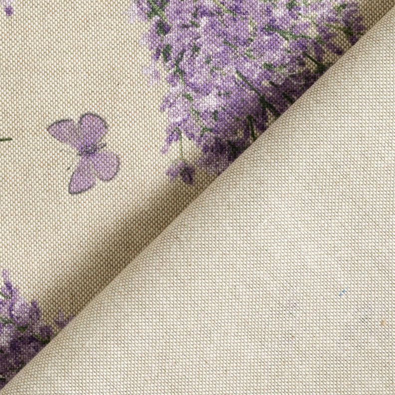 cotone rivestito Bouquet di lavanda – naturale/lavanda,  image number 5