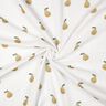 mussolina / tessuto doppio increspato pera stampa digitale | Poppy Fabrics – bianco/oliva giallastro,  thumbnail number 3