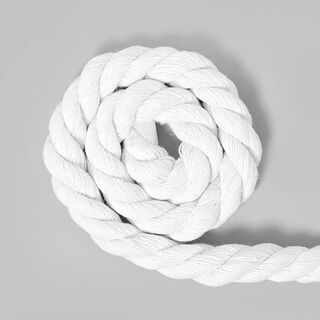 Cordoncino in cotone [Ø 14 mm] 1 - bianco, 
