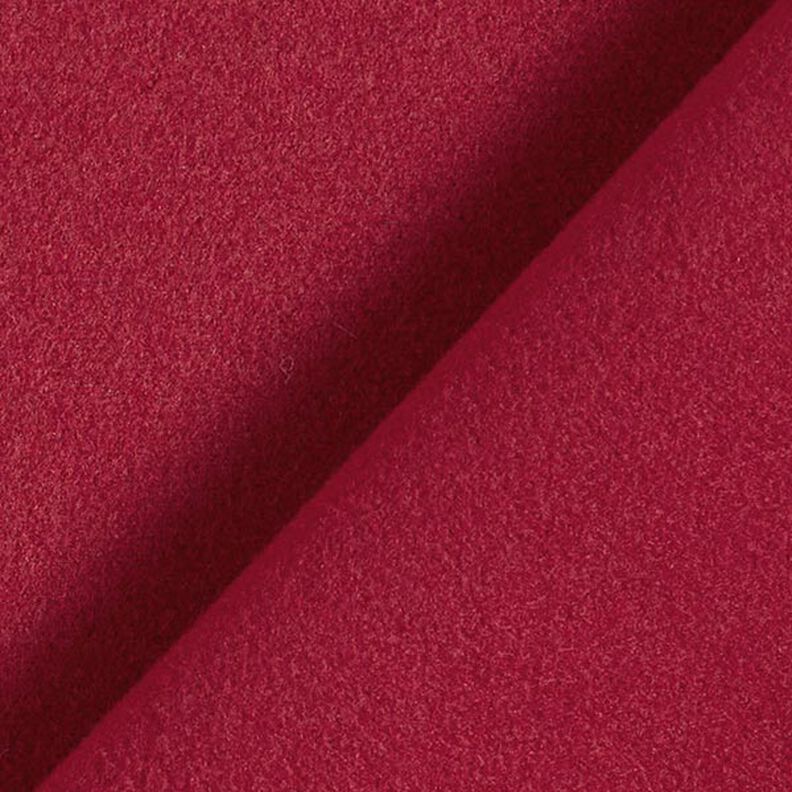 Tessuto per cappotti in poliestere riciclato – rosso Bordeaux,  image number 3