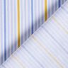 tessuto in cotone cretonne Strisce multicolori – bianco/blu-argento,  thumbnail number 4