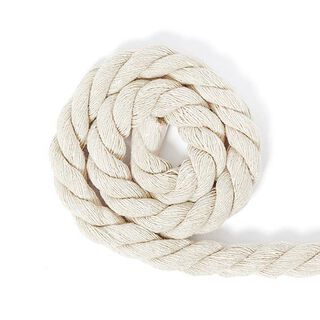 Cordoncino in cotone [Ø 14 mm] 2 - bianco sporco, 