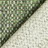 tessuto da tappezzeria Aspetto bouclé colorato – pino scuro/crema,  thumbnail number 3