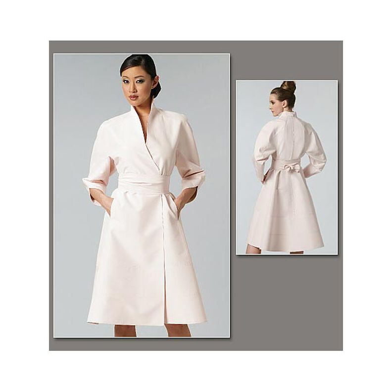 abito a kimono di Ralph Rucci, Vogue 1239 | 40 - 46,  image number 3