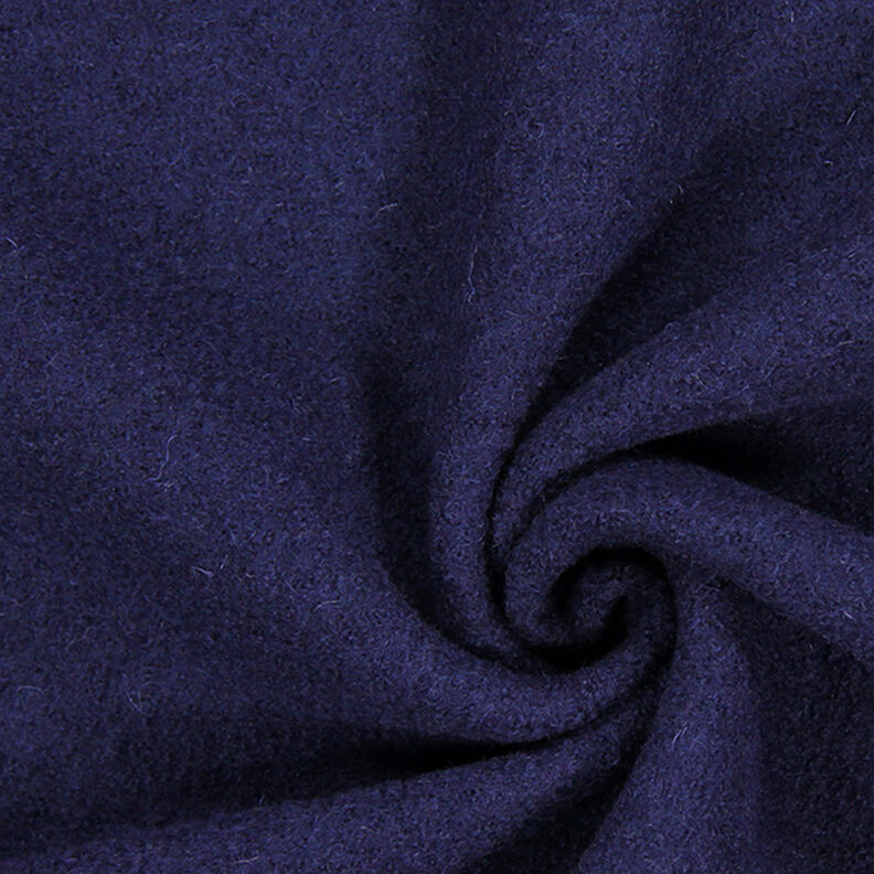 loden follato in lana – blu marino,  image number 1
