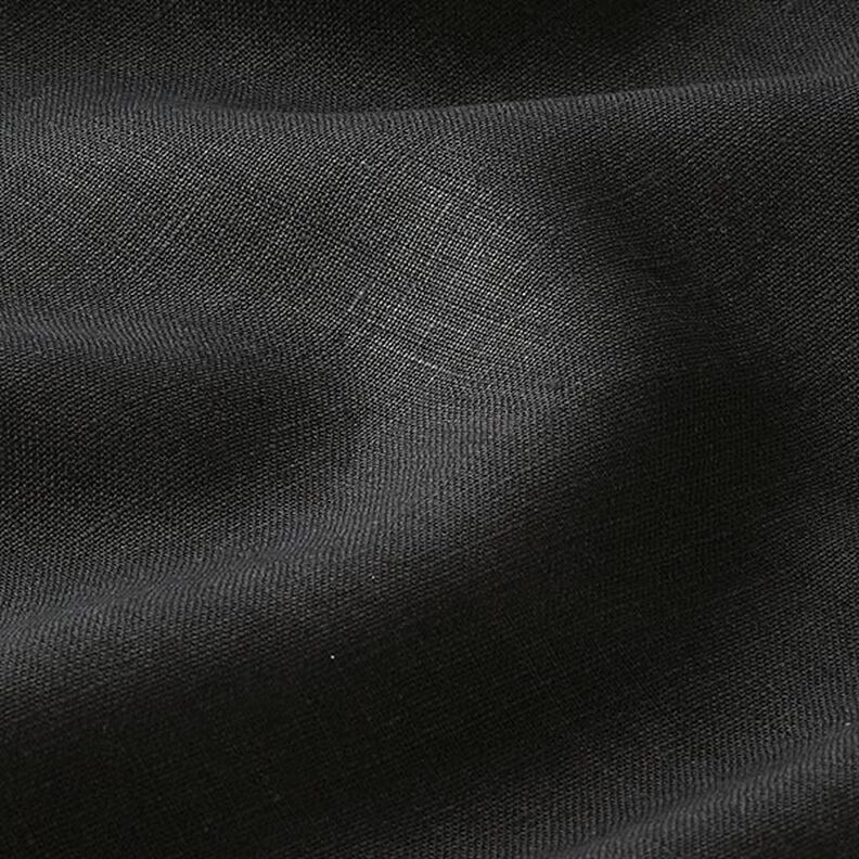 tessuto in lino – nero,  image number 2