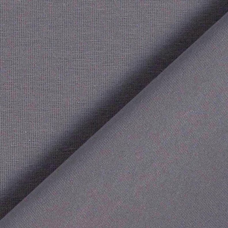 jersey di cotone medio tinta unita – nero-azzurro,  image number 5