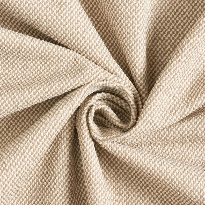 tessuto da tappezzeria mélange morbido – beige scuro, image number 1