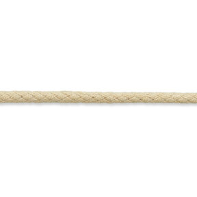 Cordoncino in cotone [Ø 3 mm] – beige chiaro, 
