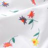 fine batista di cotone Fiorellini ricamati | Poppy Fabrics – bianco/arancio neon,  thumbnail number 5