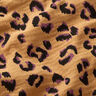 mussolina / tessuto doppio increspato Motivo leopardato – oro anticato/lillà rosso,  thumbnail number 2