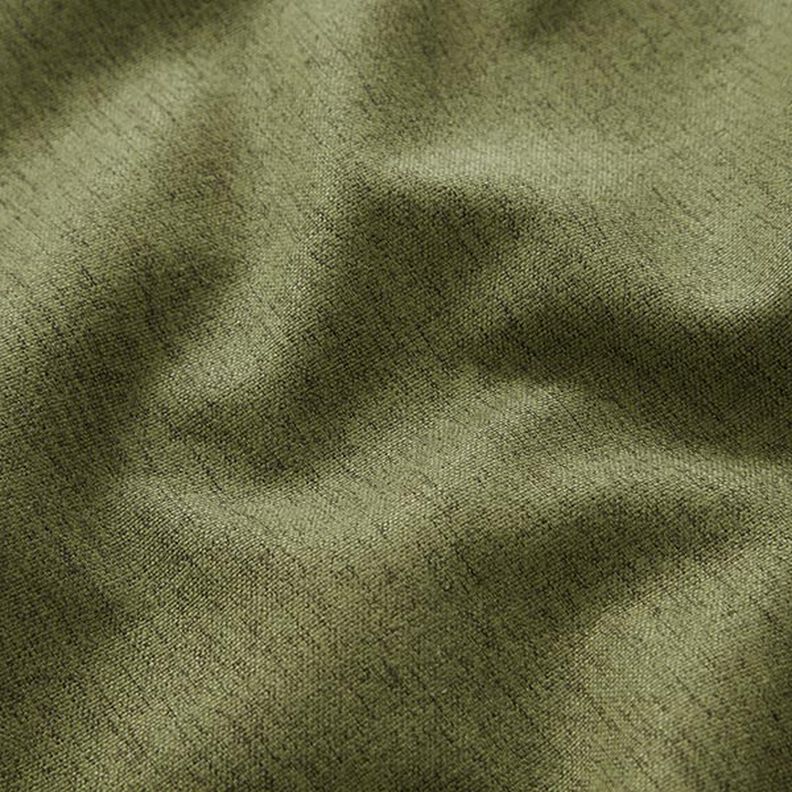 tessuto da tappezzeria fine mélange – verde oliva scuro,  image number 2