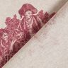 tessuto arredo mezzo panama Picnic di pastore – rosso Bordeaux/naturale,  thumbnail number 4