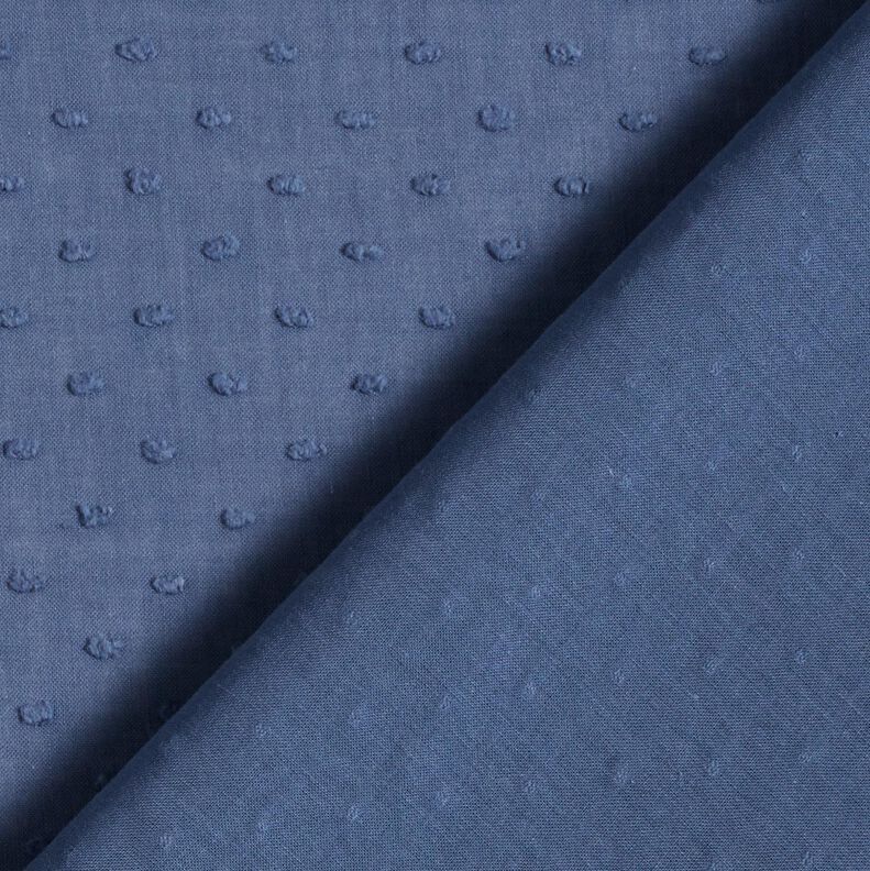 Batista di cotone Dobby – grigio blu,  image number 3