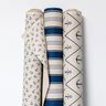 tessuto arredo mezzo panama Ancora classica – naturale/blu marino,  thumbnail number 6