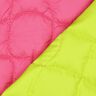 tessuto trapuntato Quadrati ondulati – fucsia neon/verde neon,  thumbnail number 4