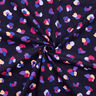 velluto a costine Macchie di leopardo colorate | Poppy Fabrics – blu marino,  thumbnail number 3